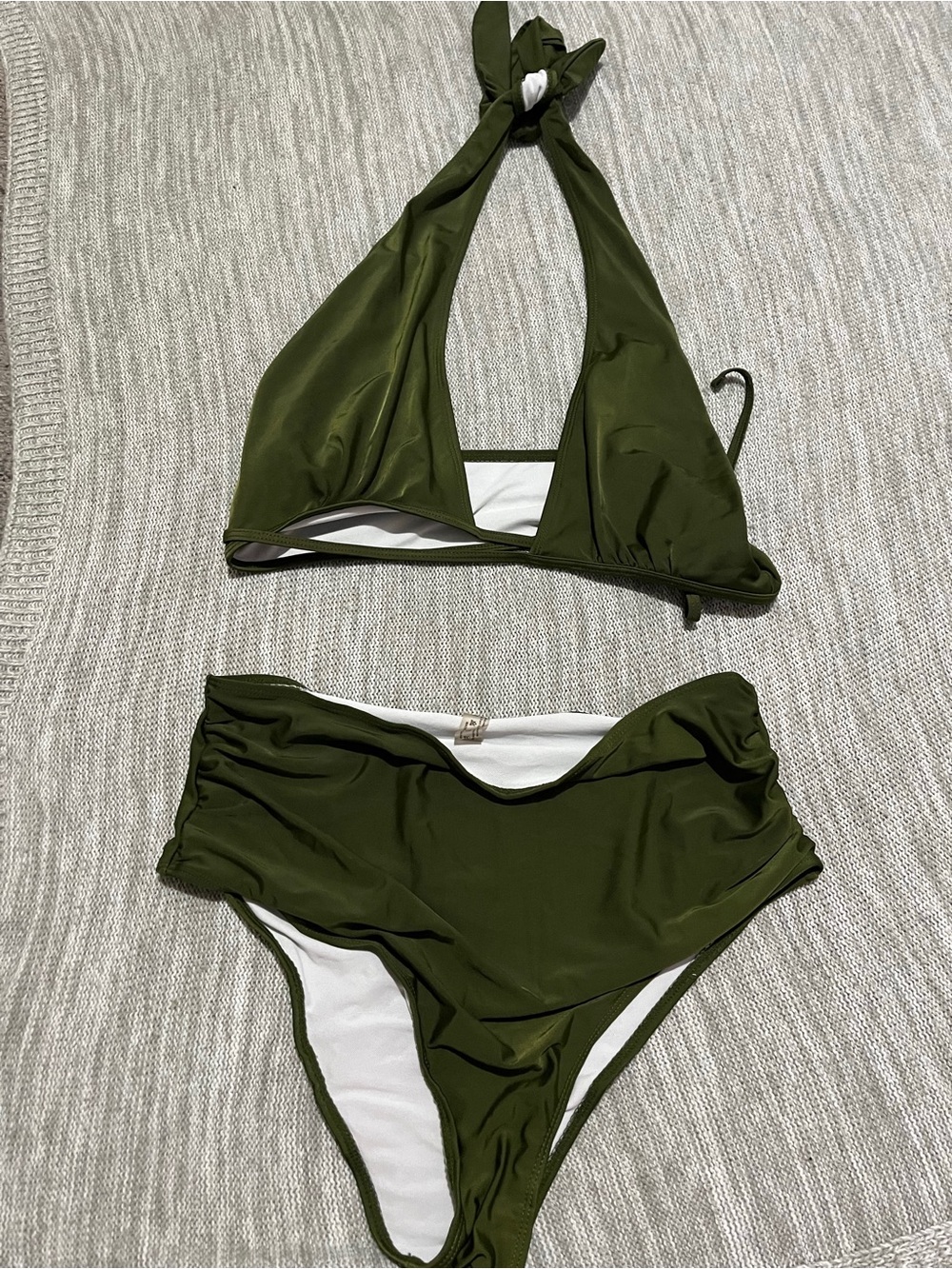High-Waist Bikini Set - Women Swim